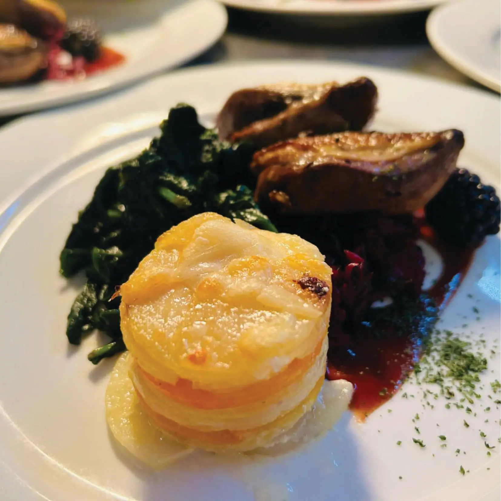 A wedding dish from No.7 Duke Street