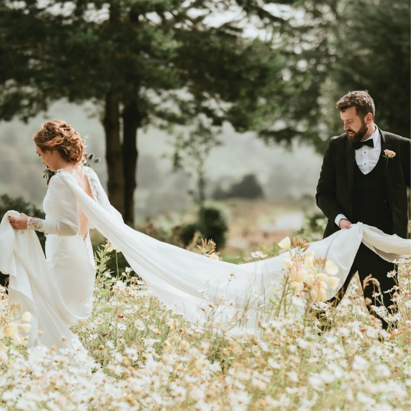 Real wedding at Rocky Mountain Cottage